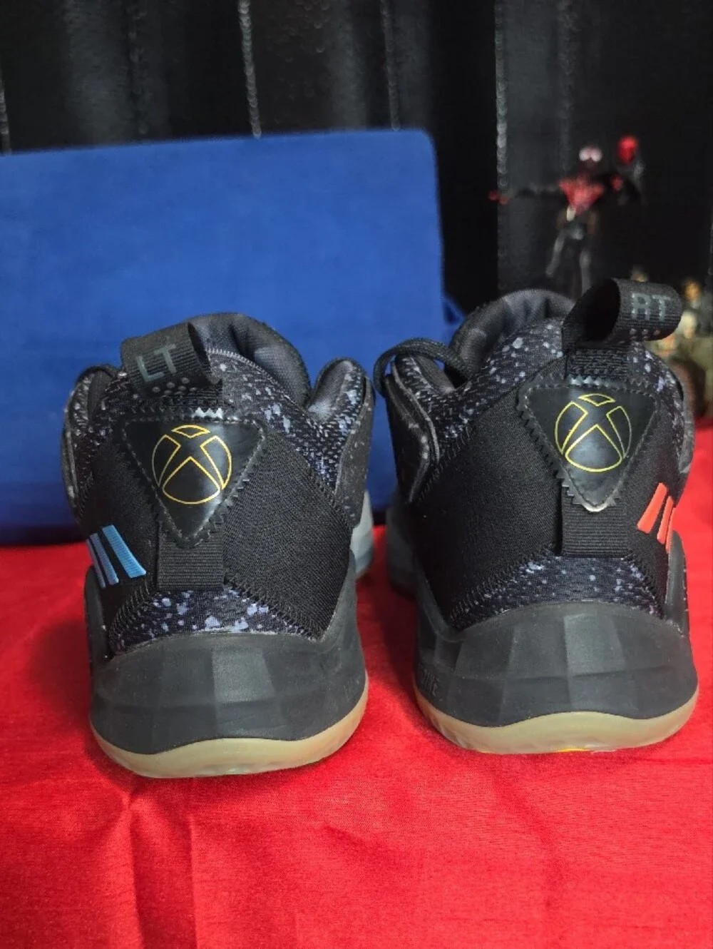 Spidamitchell Shoes - Gray with Blue & Red Accents Issue #3 Like New  (Xbox Edit